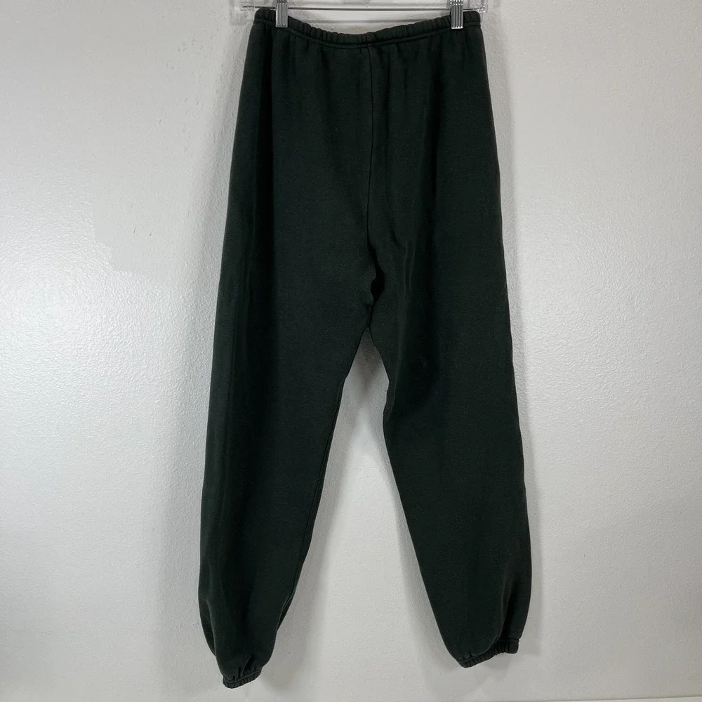 SKIMS Cotton Fleece Jogger Sweat Pants in Spruce size XS - Picture 4 of 12